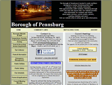 Tablet Screenshot of pennsburg.us